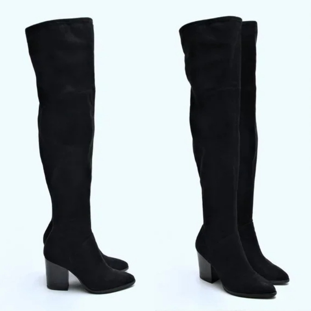 NWOT Marc Fisher Suede Over the Knee Boots | Size 8.5
